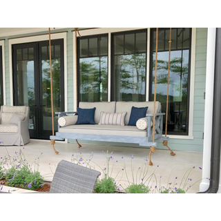 Twin Charleston Bed Swing in Grayish