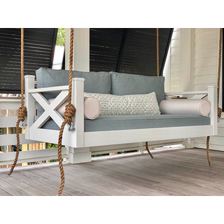 White Lowcountry Bed Swing