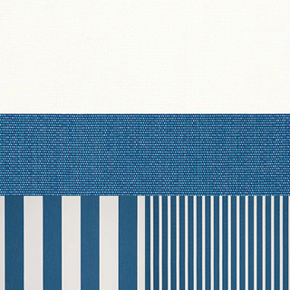 Sunbrella Caban Regatta, Shore Regatta, and Canvas Regatta with Canvas White Base