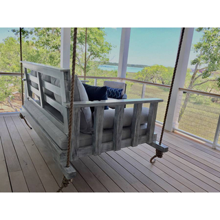 bed swing with back adjusted