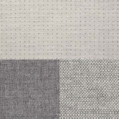 Lure Pebble, Canvas Slate, Piazza Stone Sunbrella Outdoor Fabric Combo