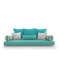 Canvas Aruba Seville Seaside Bed Swing Pillow Collection #2