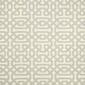 Fretwork Pewter Outdoor Pillow Fabric